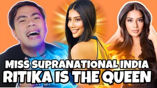 ATEBANG REACTION | MISS SUPRANATIONAL INDIA 2022 RITIKA KHATNANI FULL PERFORMANCE #ritikakhatnani