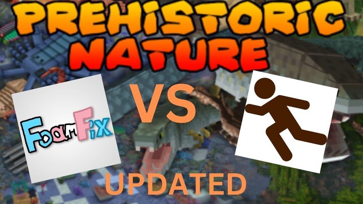 prehistoric nature (v58) | VintageFix vs FoamFix 速度测试