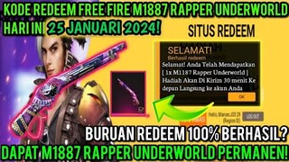 KODE REDEEM FREE FIRE TERBARU 25 JANUARI 2024 HARI INI - KODE REDEEM FF TERBARU 25 JANUARI 2024