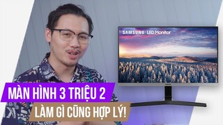 Màn Hình 3 Triệu 2, Màu Sắc KHÔNG NHẠT PHAI! - Màn hình Samsung LS24R350