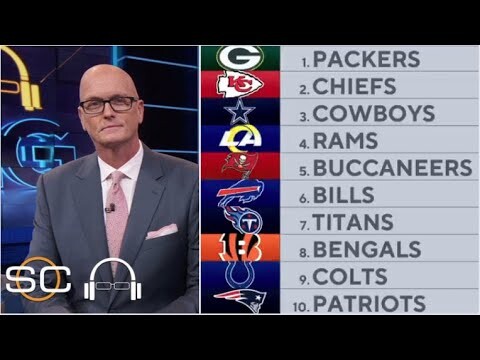 ESPN breaks down NFL Week 17 Power Rankings: 1. Packers 2. Chiefs 3. Cowboys 4. Rams 5. Bucs