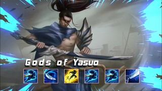 Gods of Yasuo Montage - Best Yasuo Plays 2021  - League of Legends 4K LOLPlayVN