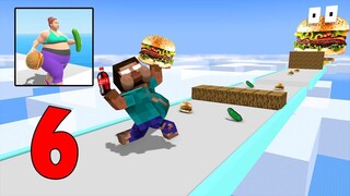 Monster School _ FAT 2 FIT CHALLENGE 6 - Minecraft Animation