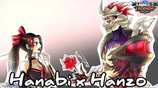 HanaZo Hanabi x Hanzo comics & fanarts (part 3) | MOBILE LEGENDS