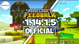 UPDATE LAGI! MINECRAFT 1.14.1.5 OFFICIAL - ADA FITUR BARU?!