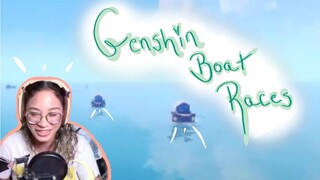 BOAT RACING CHAMPIONSHIPS! | Genshin Impact | Lorie on Twitch