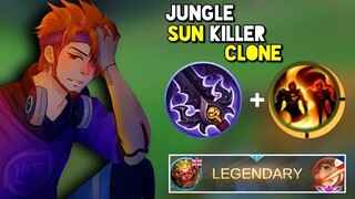 SUN "JUNGLE KILLER CLONE" THE DEADLIEST COMBO! (PLS TRY) | MLBB