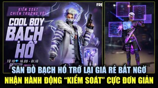 Free Fire | Săn Đồ Bạch Hổ Giá SIÊU RẺ Bất Ngờ - Trúng Luôn Hành Động "Trong Tầm Kiểm Soát" Cực Dễ