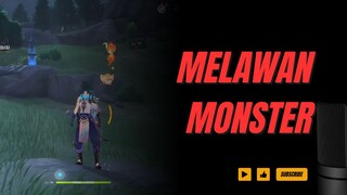 melawan para monster | Genshin Impact