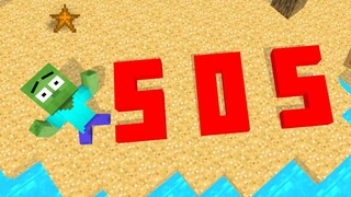 Monster School: Zombie Surival 100 Days - Sad Story | Minecraft Animation