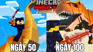 TÓM TẮT MINECRAFT 100 NGÀY SINH TỒN TRONG THẾ GIỚI KHỦNG LONG JURASSIC PARK SIÊU KHÓ - Tập 2