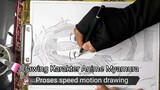 Drawing Karakter Anime Myamura