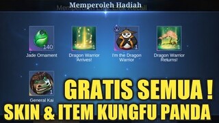 LOGIN SEKARANG ! DI JAMIN DAPET SKIN KUNGFU PANDA GRATIS !! BONUS EFEK RECALL, EMOTE DLL GRATIS !