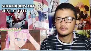 REACTION ANIME SHIKIMORI EPS 2 #3