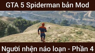 Gta 5 Spoderman bản Mod người nhện náo loạn #4🕷