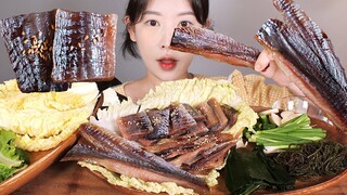 나오기만을 기다렸다🤎 햇 청어 과메기 먹방 Gwamegi Half-dried Herring [eating show] mukbang korean food
