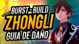 MEJOR BUILD PARA ZHONGLI en 5 MINUTOS! / BUILD GEO - BURST  - Genshin Impact (Gameplay Español)
