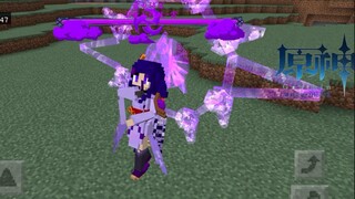 (Minecraft) Genshin Impact v2 diperbarui! Memiliki Paimon yang jinak