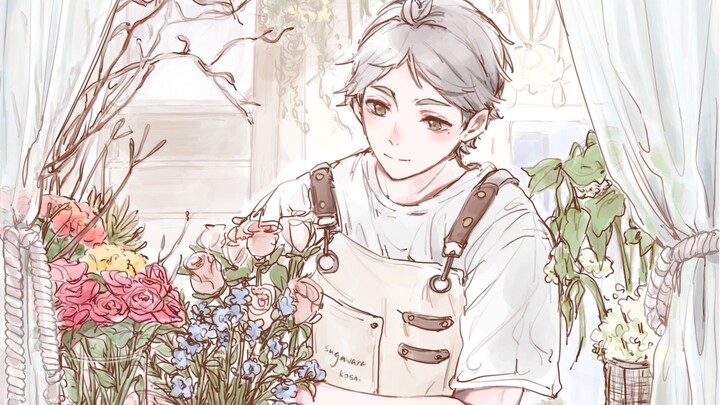 【Sugawara Koji｜Painting】"Planting flowers is like raising people."