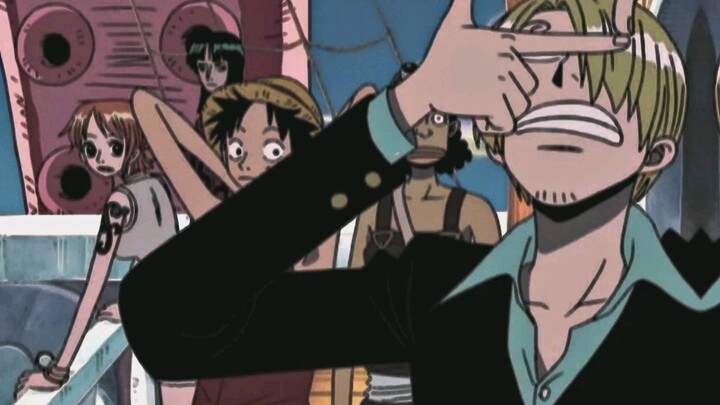 Fortunately, Usopp stopped him, otherwise Zoro would have a bump on his head again.