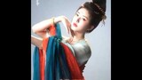 Zhao Lusi for “The Story of Pearl Girl”poster shooting
