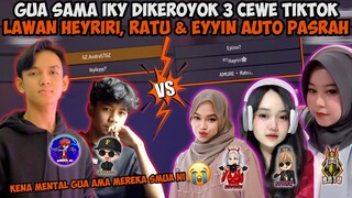 DIKEROYOK 3 CEWE TIKTOK EPEP 2 VS 3 LAWAN MEREKA AUTO MENANG BANYAK😋