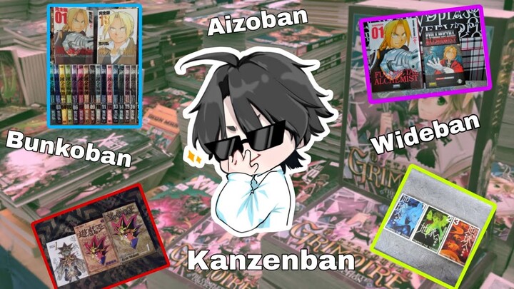 Giãi mã Thuật ngữ M-A : Tankobon, Aizoban, Kanzenban, ... là gì ??