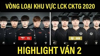 T1 vs GEN Highlight Game 2 LCK Worlds Qualifier FINAL Summer 2020 | T1 vs Gen G