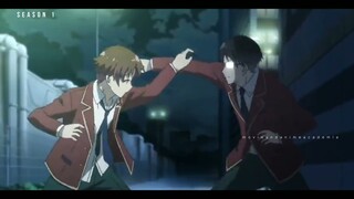 kiyotaka Ayanokoji fight scenes ( season 1 ,2 ,3 ) HD  - classroom of the elite