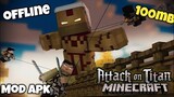 Download ATTACK ON TITAN MINECRAFT on Mobile / Attack on Titan / Tagalog Tutorial