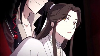 花城天庭救谢怜名场面来了，满满的安全感！#天官赐福#墨香铜臭#