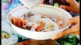 Tom yum seafood noodle original Thai noodle , ก๋วยเตี๋ยวต้มยำทะเล