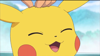 Pikachu is so cute. Let Xiaozhi knead it.