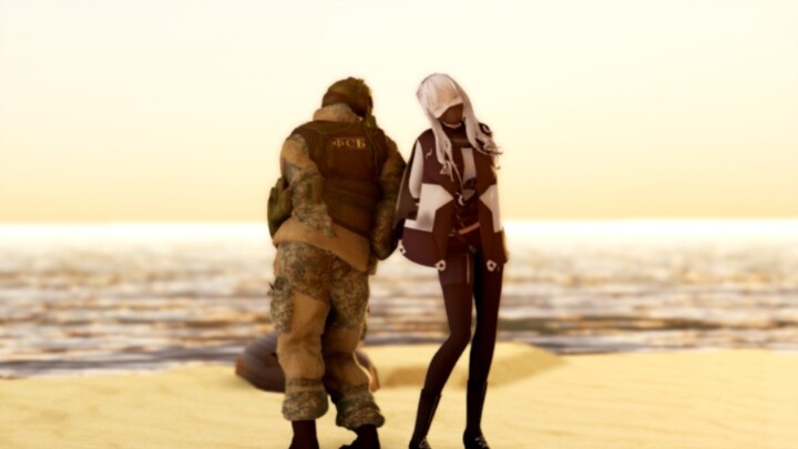 [Rainbow Six x MMD FRONTLINE GIRLS] ❤Fuze x AK12❤ "Katakan begitu"