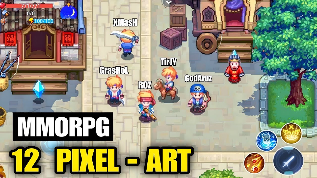 Novo MMORPG em pixel art encanta jogadores; será free to play com