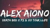 Death Bed by Powfu and P2 & XO TOUR Llif3 by lil Uzi Vert | Alex Aiono Mashup (Lyrics)