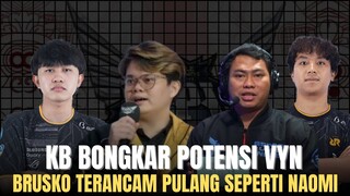 KB BONGKAR POTENSI RRQ VYN JADI ROAMER, BRUSKO TERANCAM PULANG NASIB SEPERTI NAOMI DI MPL