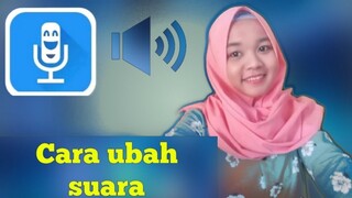 Cara ubah suara di Hp android