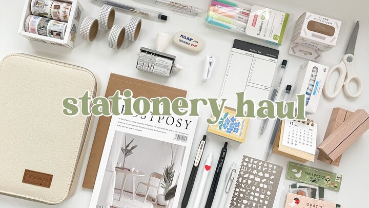 black friday stationery haul ft. Stationery Pal + giveaway 📦📒