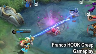 Franco Hook CREEP Gameplay Mobile Legends