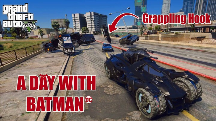 What if Batman Mod ruined the game | GTA V MOD