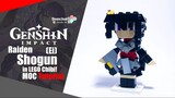 LEGO Genshin Impact Raiden Shogun Chibi MOC Tutorial | Somchai Ud