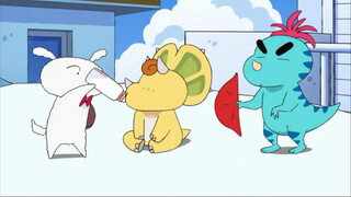 Keluarga Shin-chan berubah menjadi dinosaurus