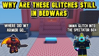 Why Are These Glitches Still In Roblox Bedwars....