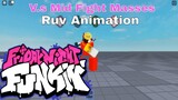 Roblox V.s Mid Fight Masses FNF' |Ruv Animation Showcase|
