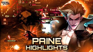 Paine Highlights | Part - 2 | Arena of Valor | Liên Quân Mobile | RoV
