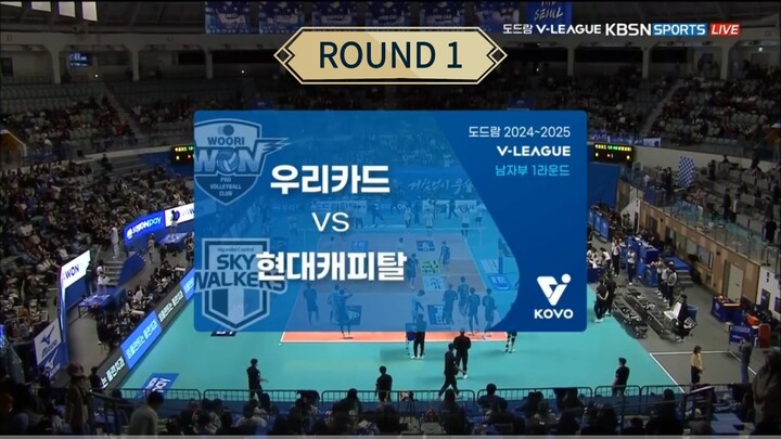 WOORI CARD vs SKYWALKERS - ROUND 1 V-LEAGUE 24/25 [FULL MATCH 003]