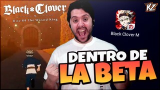 ESTAMOS DENTRO DE LA BETA! | Black Clover Mobile M: Rise Of The Wizard King