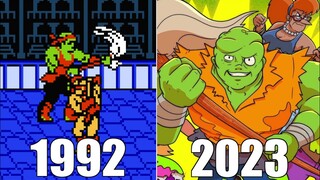 Evolution of Toxic Crusaders Games [1992-2023]