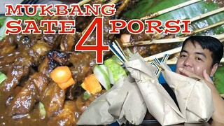 Makan sate ayam 4 porsi !! ikutin challenge di kolom komentar, ditunggu challenge berikutnya !